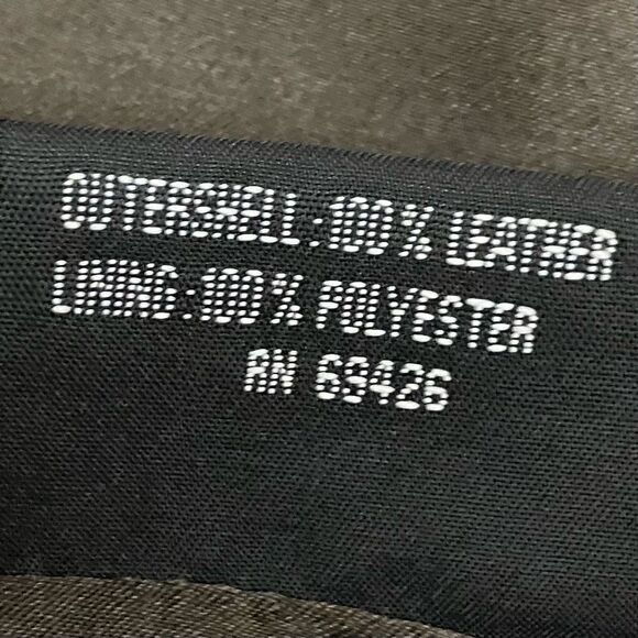 Wilson Leather for Men Brown, Insulated, Leather Long Jacket / SZ: S (see measur - Picture 8 of 9